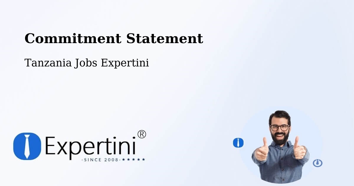Corporate Commitment – Bugarama - Tanzania Jobs Expertini