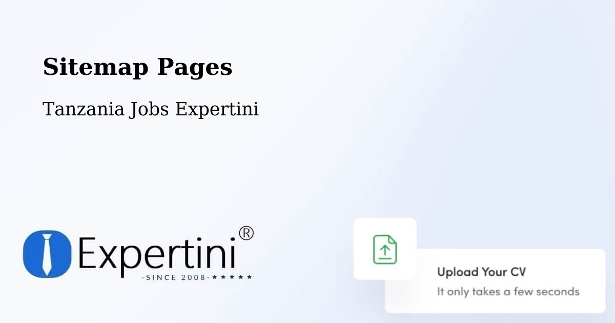 Sitemap Pages - Bugarama - Tanzania Jobs Expertini